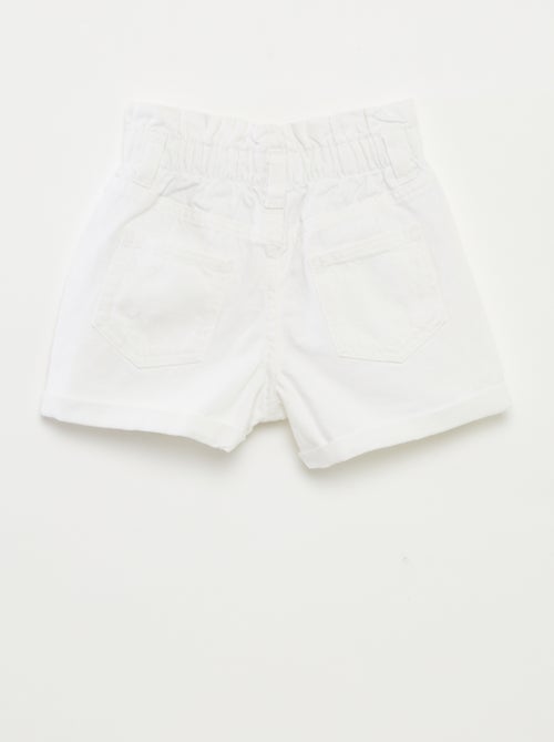 Spijkershort met omgeslagen pijpen - Kiabi