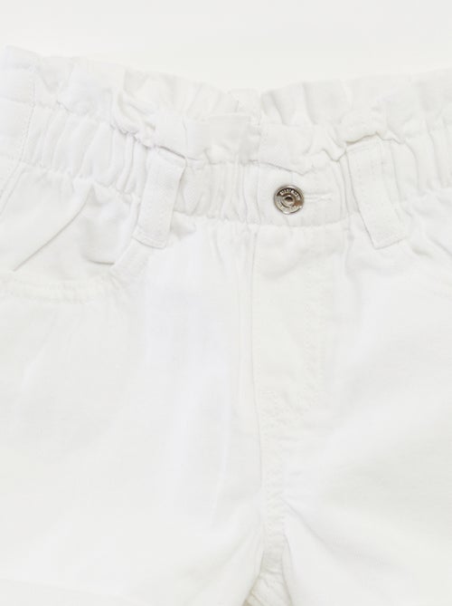 Spijkershort met omgeslagen pijpen - Kiabi