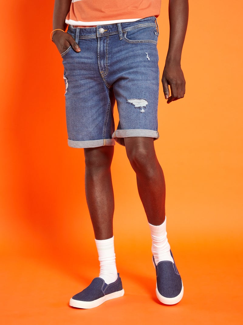 Spijkershort van 'Produkt' denim - Kiabi