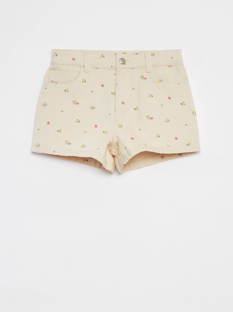 Spijkershort WIT - Kiabi