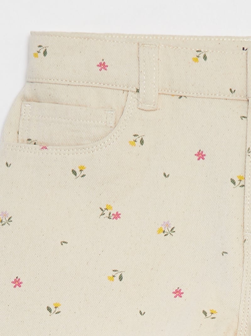 Spijkershort WIT - Kiabi