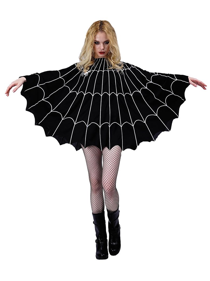 Spinnenweb verkleedkleding zwart - Kiabi