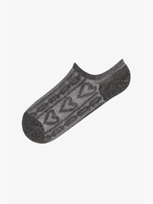 Spiraal jacquard katoenen sneaker sokken per paar penti - Kiabi Spiraal jacquard katoenen sneaker sokken per paar penti - Kiabi