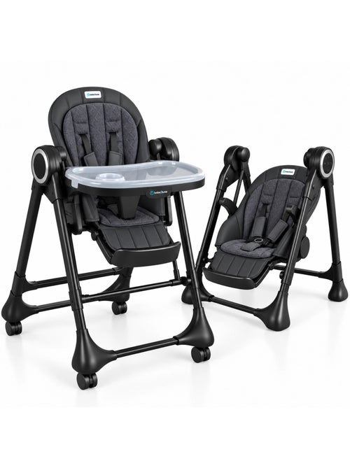 SPLITY Multifunctioneel 3-in-1, kinderstoel, transat, elektrische schommelstoel - Kiabi SPLITY Multifunctioneel 3-in-1, kinderstoel, transat, elektrische schommelstoel - Kiabi