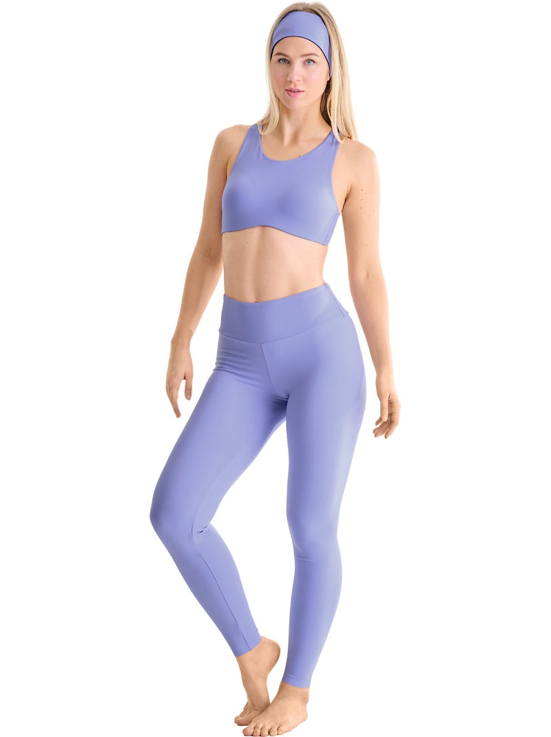 Sport legging free move Paars - Kiabi