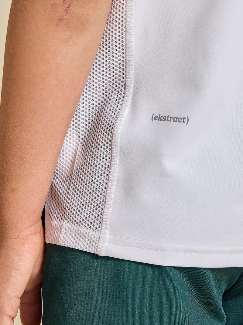 Sport T-shirt - (ekstract) Wit - Kiabi