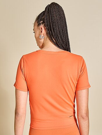 Ekstract - Sport T-shirt met ruches