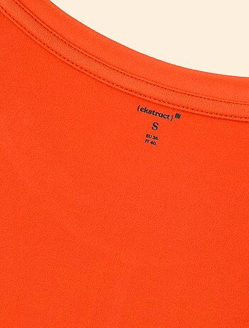 Ekstract - Sport T-shirt met ruches