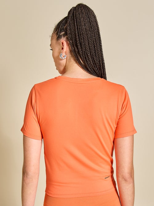 Sport T-shirt met ruches - (ekstract) - Kiabi Sport T-shirt met ruches - (ekstract) - Kiabi