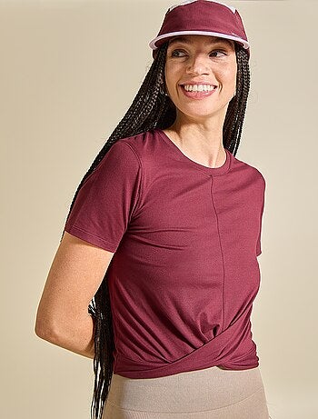 Ekstract - Sport T-shirt met ruches