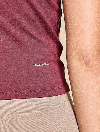 Ekstract - Sport T-shirt met ruches