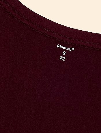 Ekstract - Sport T-shirt met ruches