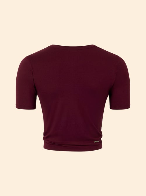 Sport T-shirt met ruches - (ekstract) - Kiabi Sport T-shirt met ruches - (ekstract) - Kiabi