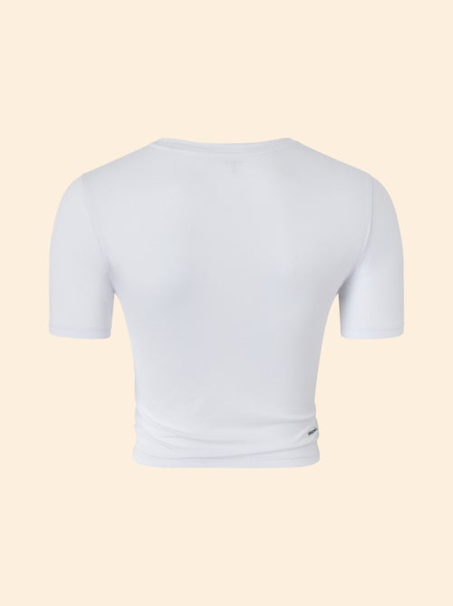 Sport T-shirt met ruches - (ekstract) - Kiabi Sport T-shirt met ruches - (ekstract) - Kiabi