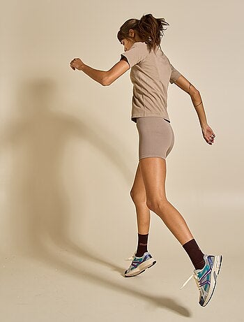 Ekstract - Sport T-shirt met tweedehuid-effect