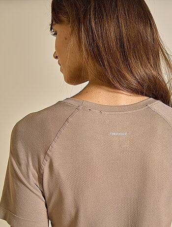 Ekstract - Sport T-shirt met tweedehuid-effect