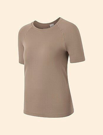 Ekstract - Sport T-shirt met tweedehuid-effect