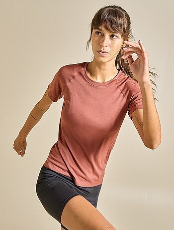 Ekstract - Sport T-shirt met tweedehuid-effect