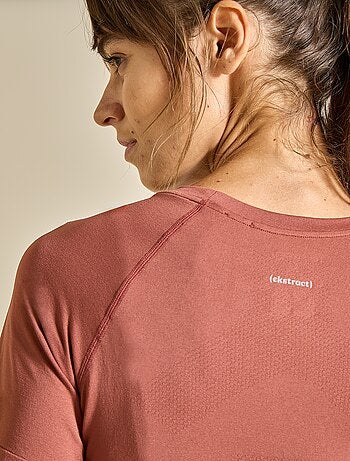 Ekstract - Sport T-shirt met tweedehuid-effect