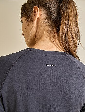 Ekstract - Sport T-shirt met tweedehuid-effect