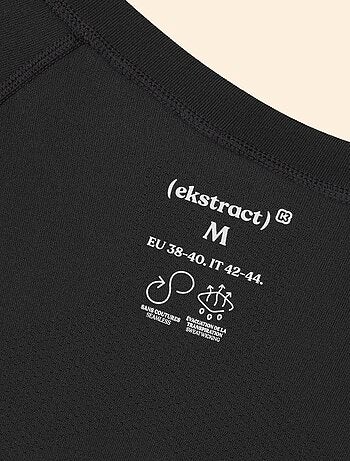 Ekstract - Sport T-shirt met tweedehuid-effect