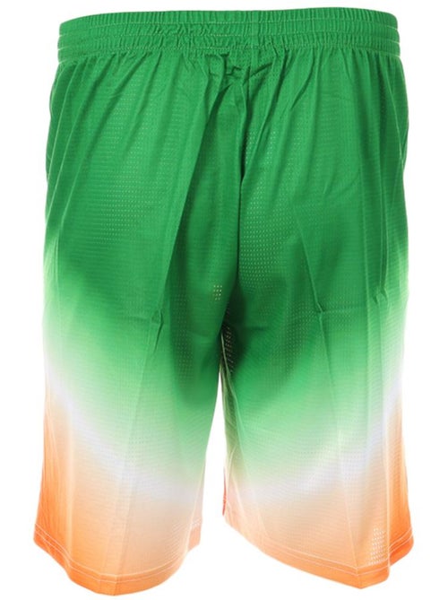 Sport Zone Boston Basketbalshort Groen/Oranje voor Heren - Kiabi Sport Zone Boston Basketbalshort Groen/Oranje voor Heren - Kiabi