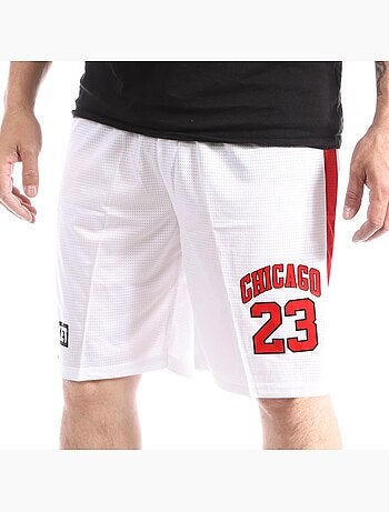 Sport zone chicago bulls basketbalshort wit voor heren