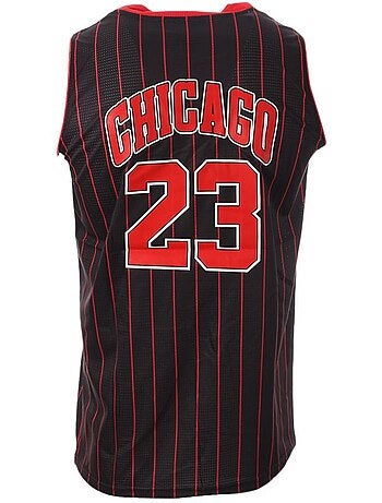 Sport zone chicago tanktop zwart/rood heren