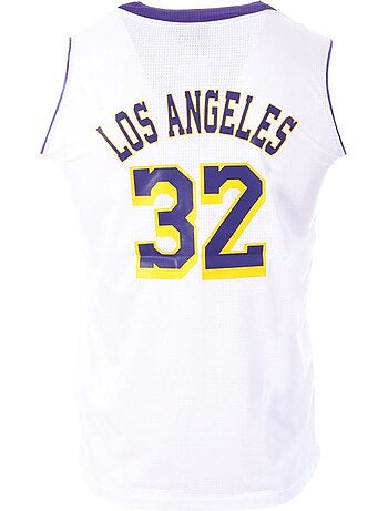 Sport zone los angeles 32 basketbalshirt wit heren