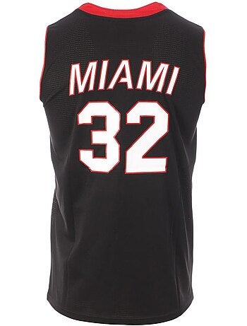 Sport zone miami 32 zwart basketbalshirt voor heren