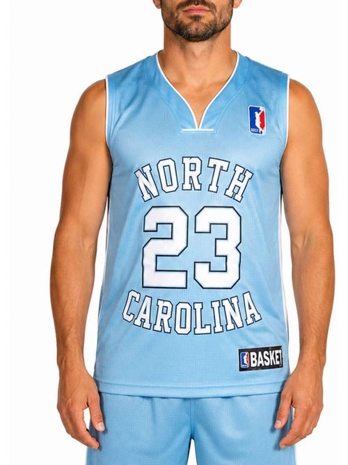 Sport zone miami basketbalshirt blauw voor heren - Kiabi Sport zone miami basketbalshirt blauw voor heren - Kiabi