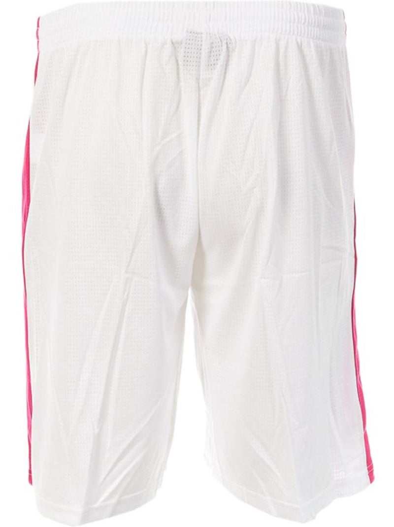 Sport Zone Miami Basketbalshort voor Heren - Wit/Roze Wit - Kiabi