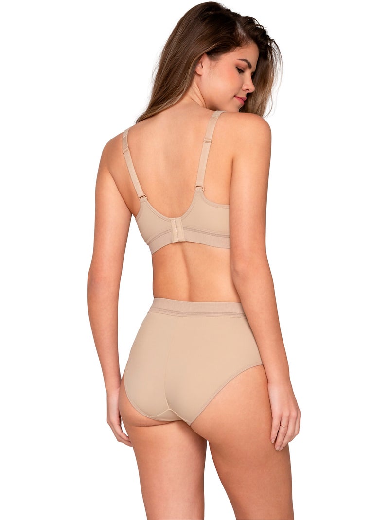 Sportbeha flexpro Beige - Kiabi