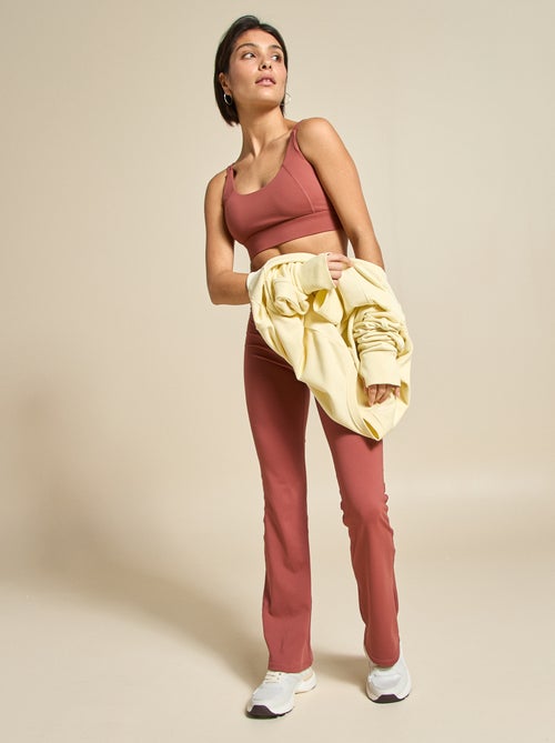 Sportbeha met gedraaid effect op de rug, sterke ondersteuning - (ekstract) - Kiabi Sportbeha met gedraaid effect op de rug, sterke ondersteuning - (ekstract) - Kiabi