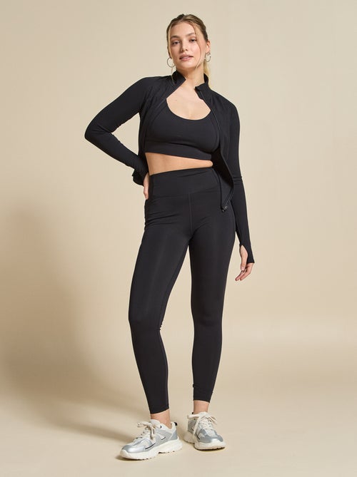 Sportbeha met gedraaid effect op de rug, sterke ondersteuning - (ekstract) - Kiabi Sportbeha met gedraaid effect op de rug, sterke ondersteuning - (ekstract) - Kiabi