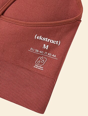 Sportbeha met lichte ondersteuning - (ekstract)