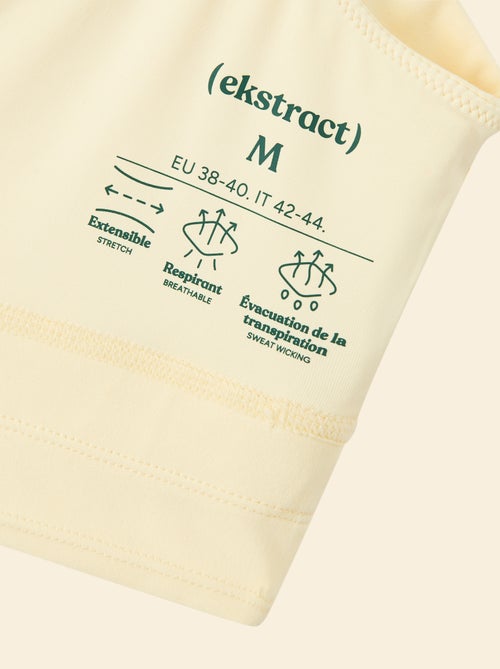 Sportbeha met lichte ondersteuning - (ekstract) - Kiabi Sportbeha met lichte ondersteuning - (ekstract) - Kiabi