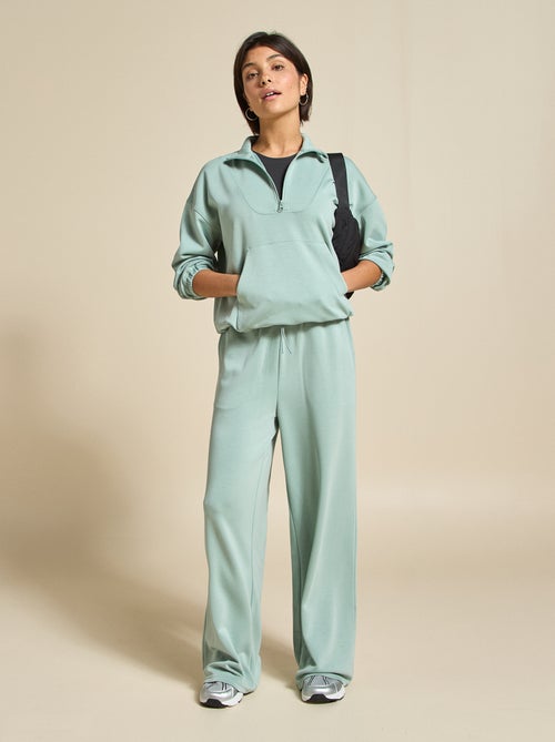 Sportbeha van ribstof met lichte ondersteuning - (ekstract) - Kiabi Sportbeha van ribstof met lichte ondersteuning - (ekstract) - Kiabi