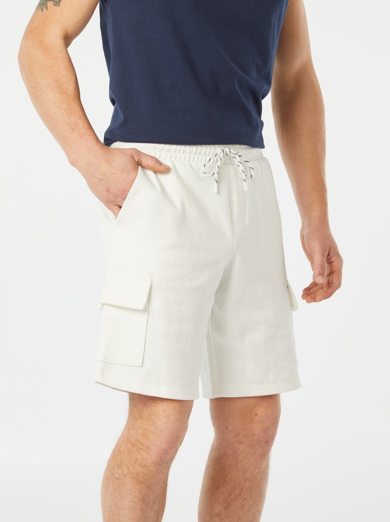Sportbermuda WIT - Kiabi