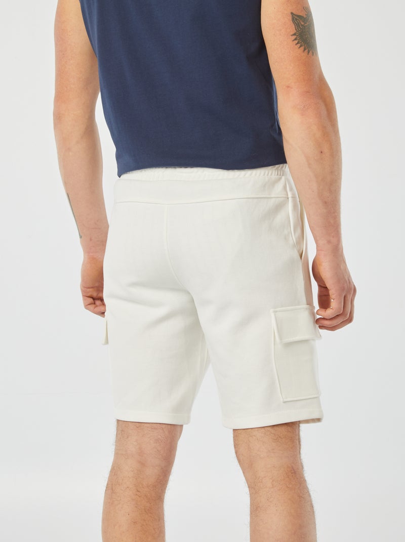 Sportbermuda WIT - Kiabi