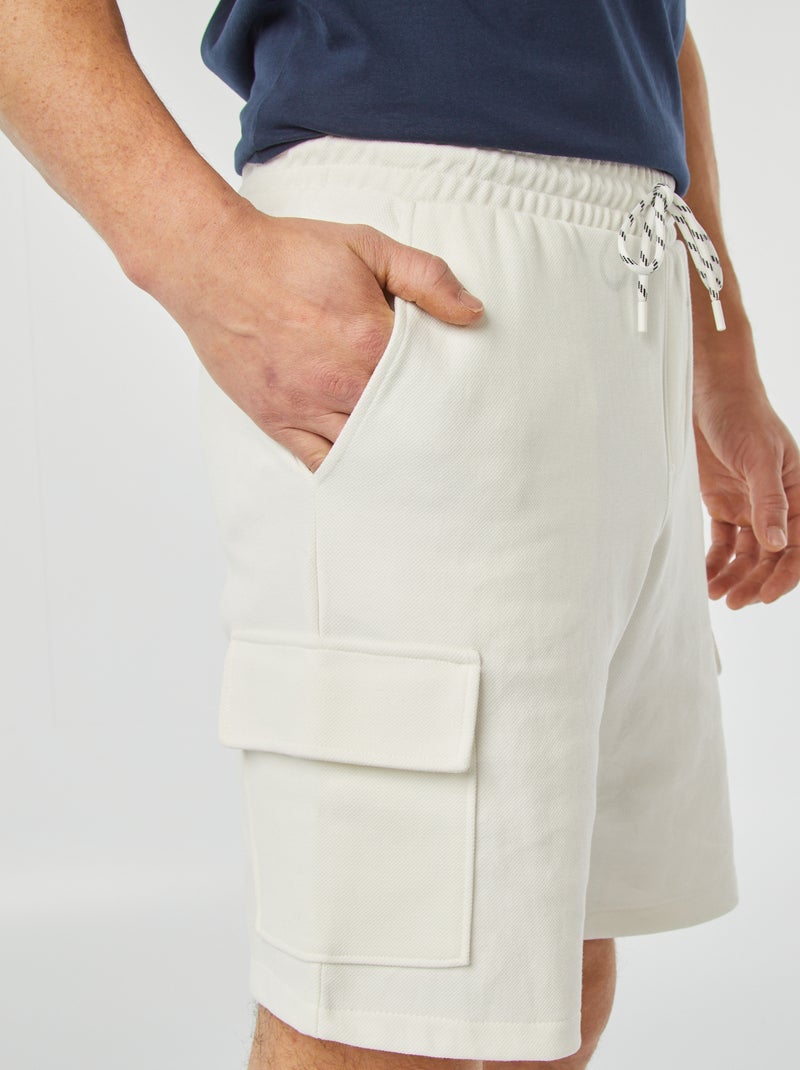 Sportbermuda WIT - Kiabi