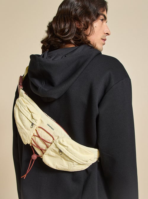 Sportheuptas (ekstract) met buiten- en binnenzakken 15x40 cm - Kiabi