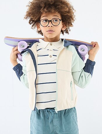 Sportief jas met capuchon