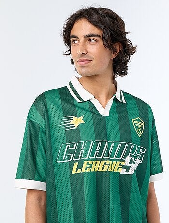 Sportief T-shirt met polokraag