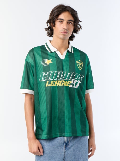 Sportief T-shirt met polokraag - Kiabi