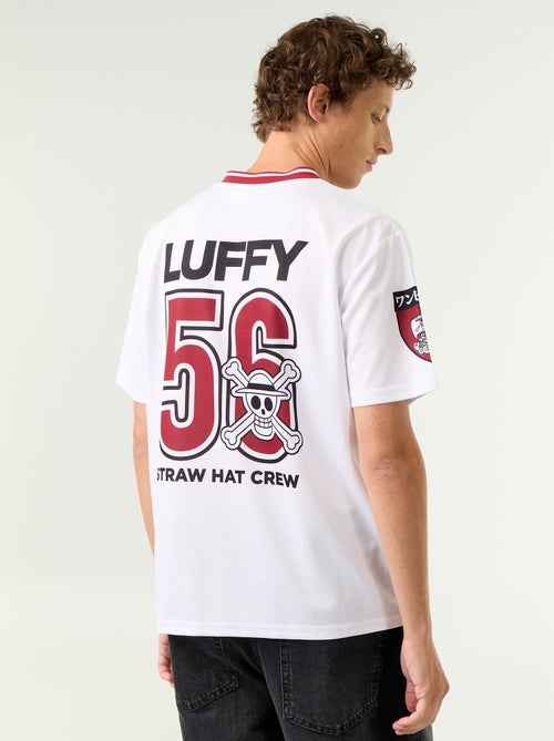 Sportief T-shirt 'One Piece' 'Luffy' met korte mouwen - Kiabi Sportief T-shirt 'One Piece' 'Luffy' met korte mouwen - Kiabi