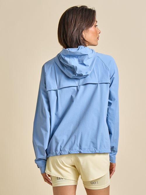 Sportief windjack met capuchon - Kiabi