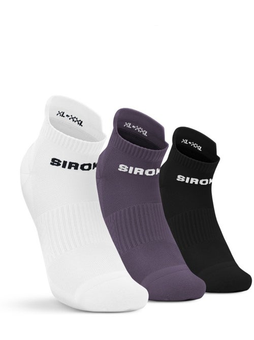 Sportieve enkelsokken 3-pack - Kiabi