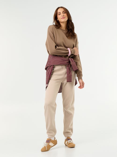 Sportieve joggingbroek met normale taille - Kiabi Sportieve joggingbroek met normale taille - Kiabi