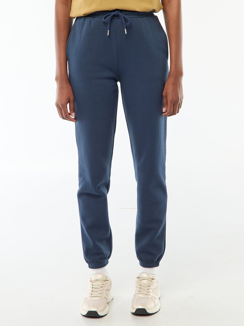 Sportieve joggingbroek met normale taille Blauw - Kiabi